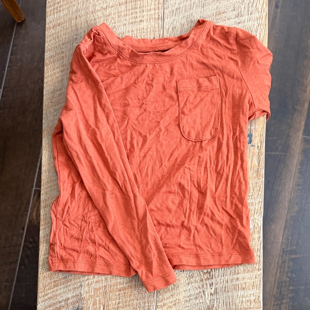 Kyte BABY Rust 3T Long Sleeve Tee